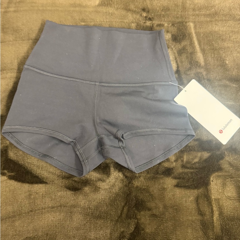 NWT-lululemon Align 2” Black Athletic Shorts